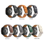 Schlichtes Uhrenarmband aus echtem Leder, für Samsung Galaxy Watch Ultra 47 mm / Ultra 2025