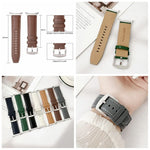Schlichtes Uhrenarmband aus echtem Leder, für Samsung Galaxy Watch Ultra 47 mm / Ultra 2025