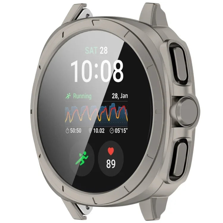 PC + Tempered Film Integrated Watch Protective Case, For Sansung Galaxy Watch 7 44mm