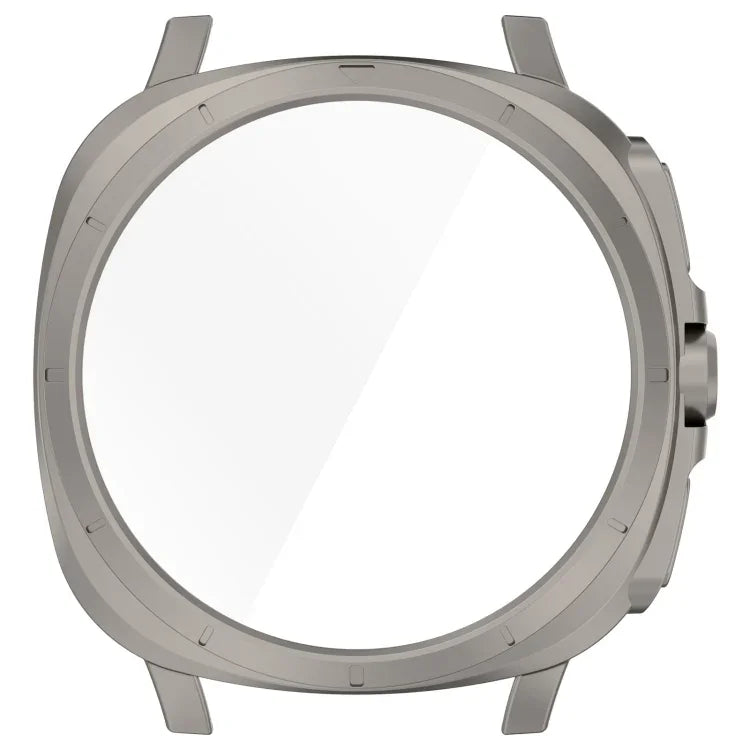 PC + Tempered Film Integrated Watch Protective Case, For Sansung Galaxy Watch 7 44mm