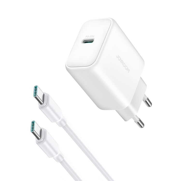 JOYROOM JR-TCF24 30W USB-C / Typ-C Schnellladegerät mit Kabelsatz, EU-Stecker