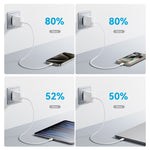 JOYROOM JR-TCF24 30W USB-C / Typ-C Schnellladegerät mit Kabelsatz, EU-Stecker