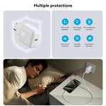 JOYROOM JR-TCF24 30W USB-C / Typ-C Schnellladegerät mit Kabelsatz, EU-Stecker