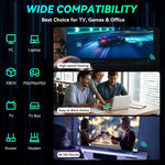 CAT8e Reinkupfer Computer Switch Router Ethernet Netzwerk LAN Kabel, 1m, 2m, 3m, 5m, 8m, 10m, 15m, 20m, 30m