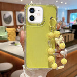 TPU + PC + Glitzer Pailletten Vollschutz-Handyhülle mit Armband, Für iPhone 14 Pro, Für iPhone 14 Pro Max, Für iPhone 6 / 7 / 8 / SE 2020, Für iPhone 13 Pro Max, Für iPhone 13 Pro, Für iPhone 13, Für iPhone 12 / 12 Pro, Für iPhone 12 Pro Max