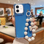 TPU + PC + Glitzer Pailletten Vollschutz-Handyhülle mit Armband, Für iPhone 14 Pro, Für iPhone 14 Pro Max, Für iPhone 6 / 7 / 8 / SE 2020, Für iPhone 13 Pro Max, Für iPhone 13 Pro, Für iPhone 13, Für iPhone 12 / 12 Pro, Für iPhone 12 Pro Max