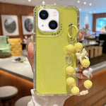 TPU + PC + Glitzer Pailletten Vollschutz-Handyhülle mit Armband, Für iPhone 14 Pro, Für iPhone 14 Pro Max, Für iPhone 6 / 7 / 8 / SE 2020, Für iPhone 13 Pro Max, Für iPhone 13 Pro, Für iPhone 13, Für iPhone 12 / 12 Pro, Für iPhone 12 Pro Max