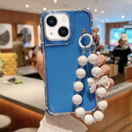 TPU + PC + Glitzer Pailletten Vollschutz-Handyhülle mit Armband, Für iPhone 14 Pro, Für iPhone 14 Pro Max, Für iPhone 6 / 7 / 8 / SE 2020, Für iPhone 13 Pro Max, Für iPhone 13 Pro, Für iPhone 13, Für iPhone 12 / 12 Pro, Für iPhone 12 Pro Max