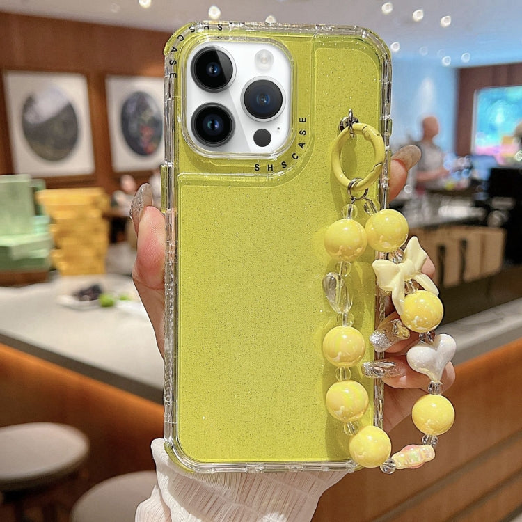 TPU + PC + Glitzer Pailletten Vollschutz-Handyhülle mit Armband, Für iPhone 14 Pro, Für iPhone 14 Pro Max, Für iPhone 6 / 7 / 8 / SE 2020, Für iPhone 13 Pro Max, Für iPhone 13 Pro, Für iPhone 13, Für iPhone 12 / 12 Pro, Für iPhone 12 Pro Max