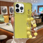 TPU + PC + Glitzer Pailletten Vollschutz-Handyhülle mit Armband, Für iPhone 14 Pro, Für iPhone 14 Pro Max, Für iPhone 6 / 7 / 8 / SE 2020, Für iPhone 13 Pro Max, Für iPhone 13 Pro, Für iPhone 13, Für iPhone 12 / 12 Pro, Für iPhone 12 Pro Max