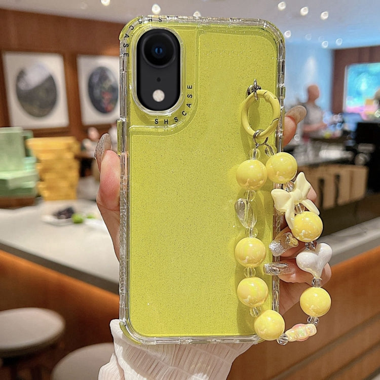 TPU + PC + Glitzer-Pailletten Vollschutz-Handyhülle mit Armband, für iPhone XR, für iPhone XS Max, für iPhone 6 Plus / 7 Plus / 8 Plus