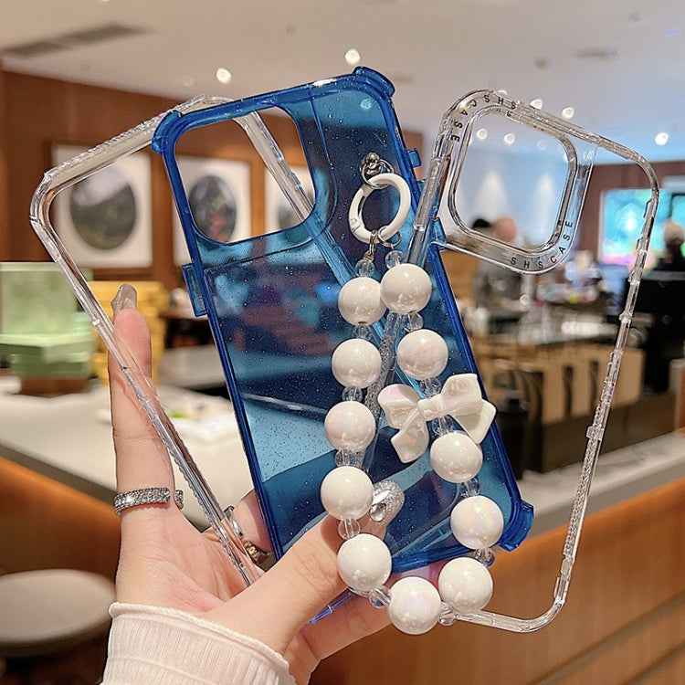 TPU + PC + Glitzer Pailletten Vollschutz-Handyhülle mit Armband, Für iPhone 14 Pro, Für iPhone 14 Pro Max, Für iPhone 6 / 7 / 8 / SE 2020, Für iPhone 13 Pro Max, Für iPhone 13 Pro, Für iPhone 13, Für iPhone 12 / 12 Pro, Für iPhone 12 Pro Max