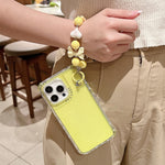 TPU + PC + Glitzer Pailletten Vollschutz-Handyhülle mit Armband, Für iPhone 14 Pro, Für iPhone 14 Pro Max, Für iPhone 6 / 7 / 8 / SE 2020, Für iPhone 13 Pro Max, Für iPhone 13 Pro, Für iPhone 13, Für iPhone 12 / 12 Pro, Für iPhone 12 Pro Max