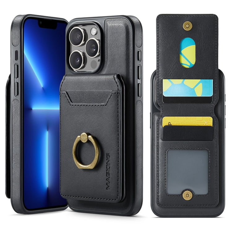 MAGKING K1 MagSafe Detachable Wallet RFID Back Cover Phone Case, For iPhone 13 Pro, For iPhone 13, For iPhone 12, For iPhone 12 Pro Max, For iPhone 12 Pro