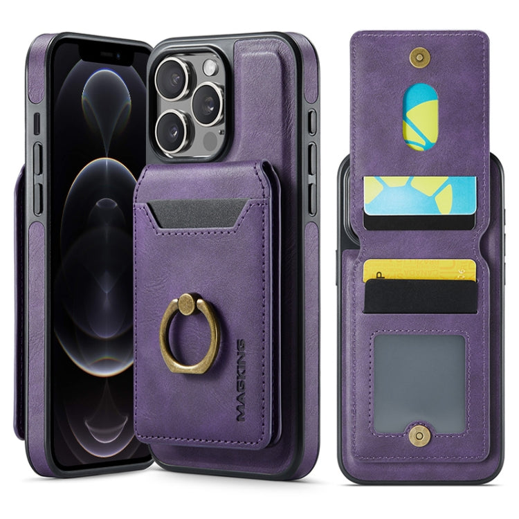 MAGKING K1 MagSafe Detachable Wallet RFID Back Cover Phone Case, For iPhone 13 Pro, For iPhone 13, For iPhone 12, For iPhone 12 Pro Max, For iPhone 12 Pro
