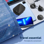 LDNIO Q334 32W Typ-C + Dual-USB-Anschluss-Ladegerät mit 1m Micro-USB-Datenkabel, EU-Stecker