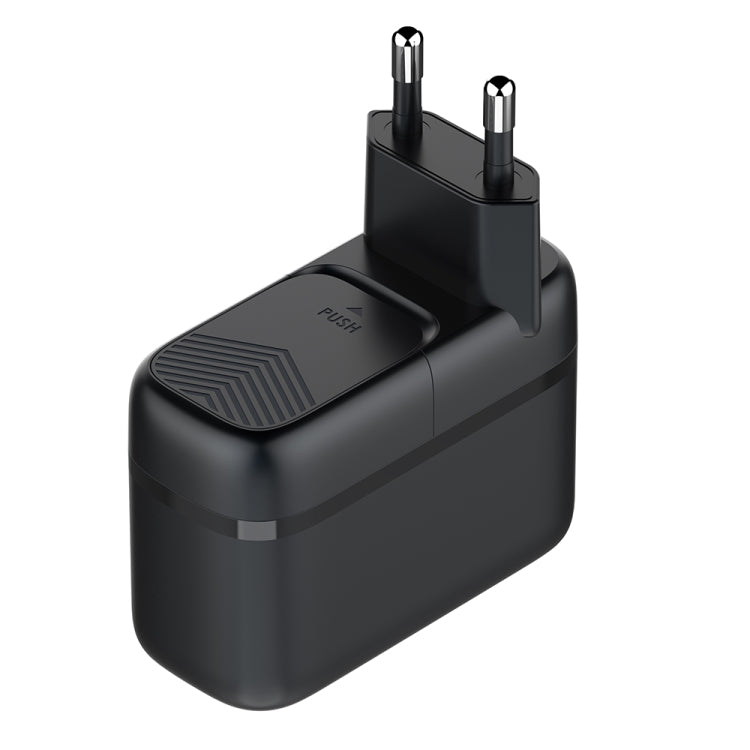 LDNIO Q367 65W GaN 3 x USB-C / Typ-C Interface Ladegerät mit 1m USB-C / Typ-C auf USB-C / Typ-C Datenkabel, EU Stecker, UK Stecker, US Stecker