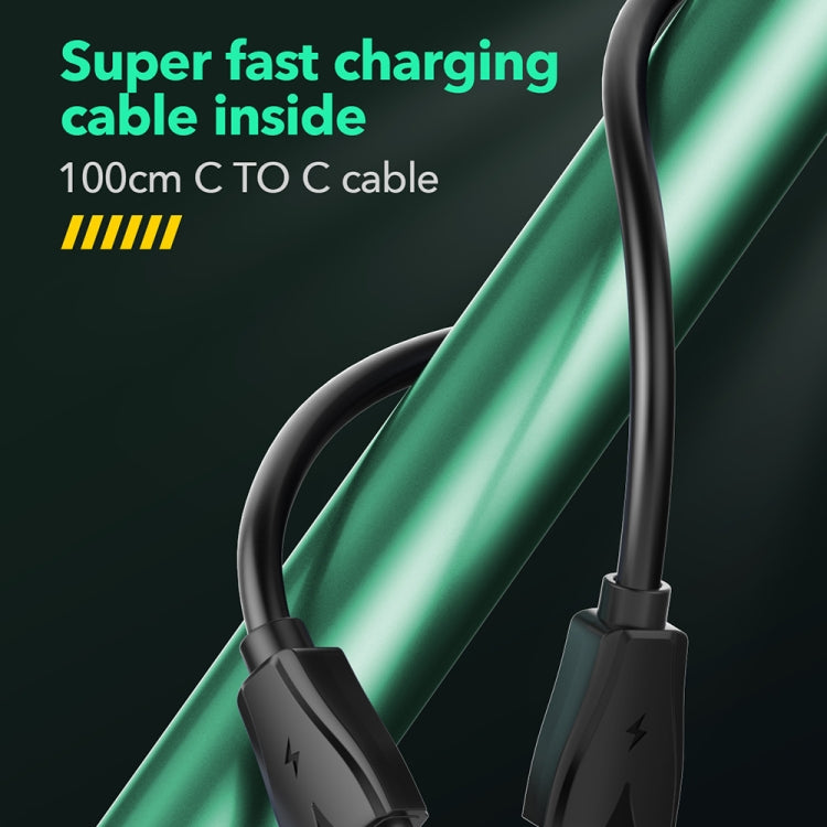 LDNIO Q367 65W GaN 3 x USB-C / Typ-C Interface Ladegerät mit 1m USB-C / Typ-C auf USB-C / Typ-C Datenkabel, EU Stecker, UK Stecker, US Stecker