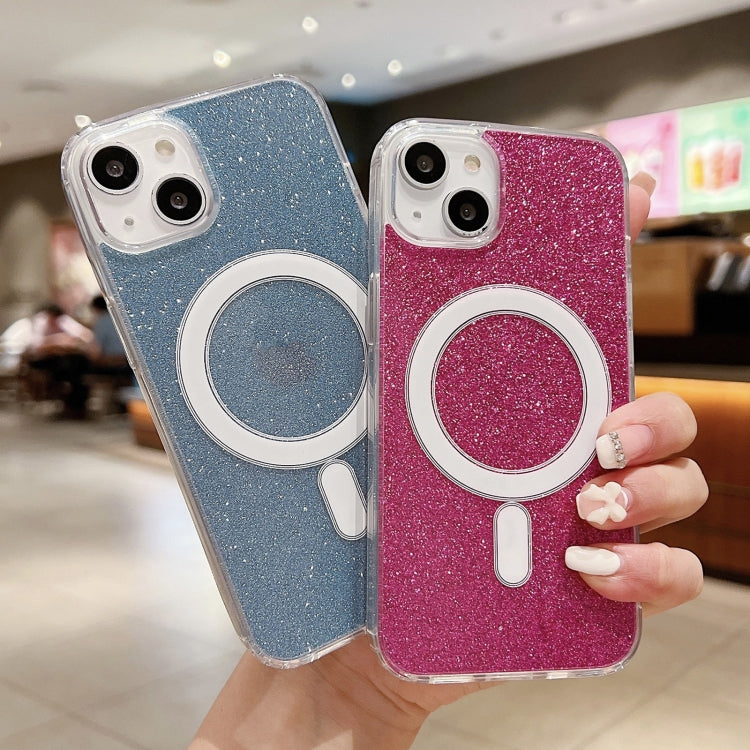 Acrylic Transparent Glitter MagSafe Phone Case, For iPhone XS Max, For iPhone 8 Plus / 7 Plus