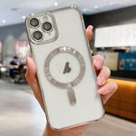 Elektroplattierte MagSafe Handyhülle, Für iPhone 11, Für iPhone 11 Pro