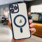Elektroplattierte MagSafe Handyhülle, Für iPhone 11, Für iPhone 11 Pro