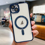 Elektroplattierte MagSafe Handyhülle, Für iPhone 15, Für iPhone 14 Plus, Für iPhone 14, Für iPhone 14 Pro, Für iPhone 14 Pro Max, Für iPhone 13 Pro Max