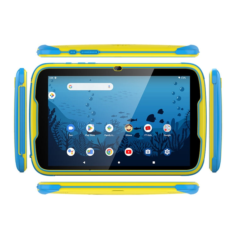 UNIWA Boxchip Tab 8 WiFi Kinder-Tablet, 8 Zoll Android 13 Allwinner A523 Octa-Core CPU Unterstützung Google Play, 4GB+64GB
