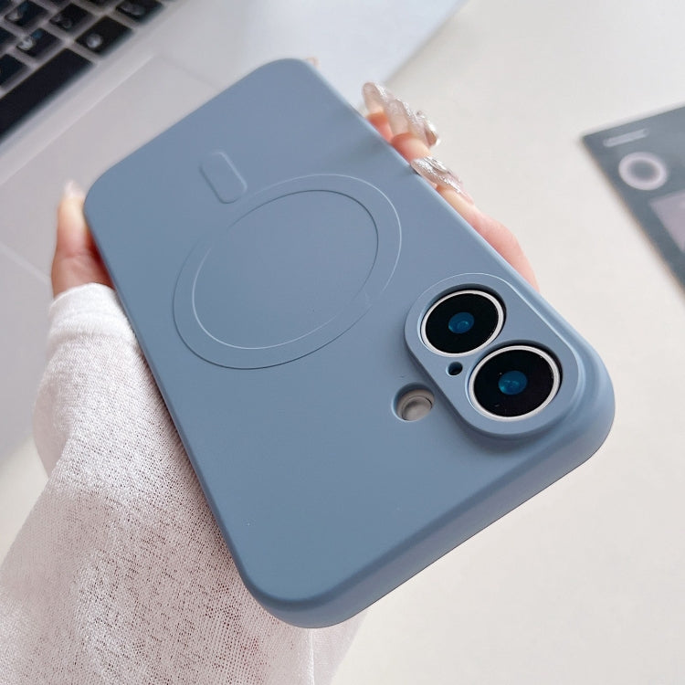 Farbige Flüssigsilikon MagSafe Magnet Handyhülle, für iPhone 16 Pro, für iPhone 16 Plus, für iPhone 16