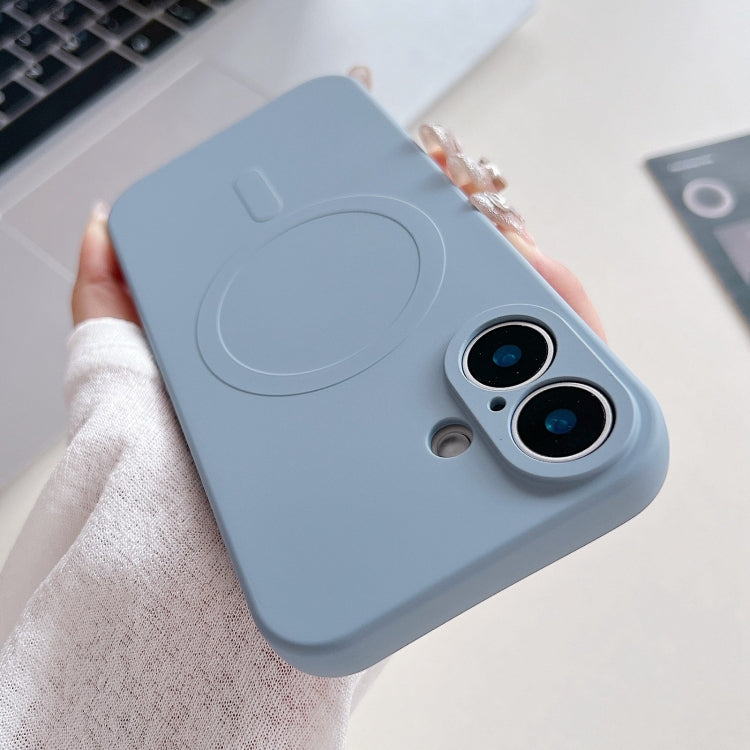 Farbige Flüssigsilikon MagSafe Magnet Handyhülle, für iPhone 16 Pro, für iPhone 16 Plus, für iPhone 16
