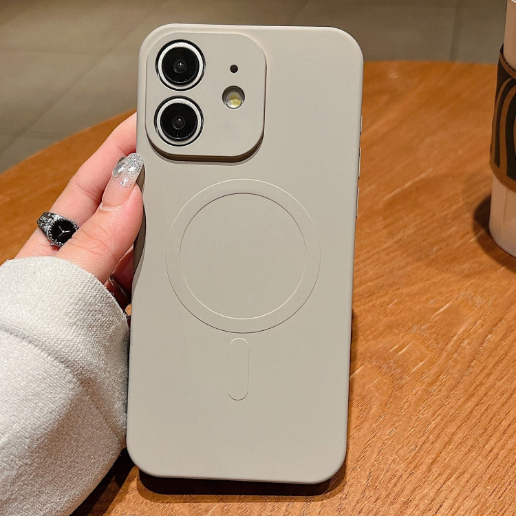 MagSafe Magnethülle aus flüssigem Silikon in Unifarben, Für iPhone 11, Für iPhone 11 Pro