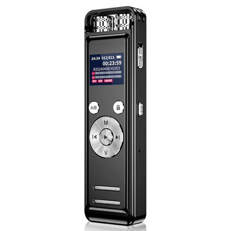 ZD43B Rundum Dual-Mikrofon Intelligenter Geräuschunterdrückungs-Sprachrekorder, 32GB, 64GB