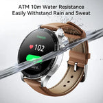 JOYROOM JR-FC2 Pro Smartwatch der Classic-Serie, 1,46-Zoll-Display, unterstützt Bluetooth-Anrufe, Herzfrequenzmessung und Blutsauerstoffmessung.