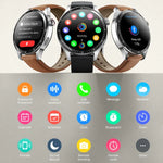 JOYROOM JR-FC2 Pro Smartwatch der Classic-Serie, 1,46-Zoll-Display, unterstützt Bluetooth-Anrufe, Herzfrequenzmessung und Blutsauerstoffmessung.