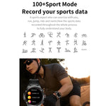 LC19 1,53 Zoll 2-in-1 Bluetooth-Kopfhörer, IP67 wasserdichte Smartwatch mit Schlafüberwachung