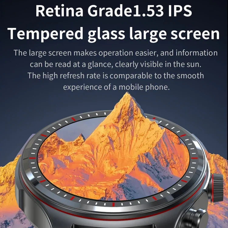 LC19 1,53 Zoll 2-in-1 Bluetooth-Kopfhörer, IP67 wasserdichte Smartwatch mit Schlafüberwachung