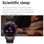 LC19 1,53 Zoll 2-in-1 Bluetooth-Kopfhörer, IP67 wasserdichte Smartwatch mit Schlafüberwachung