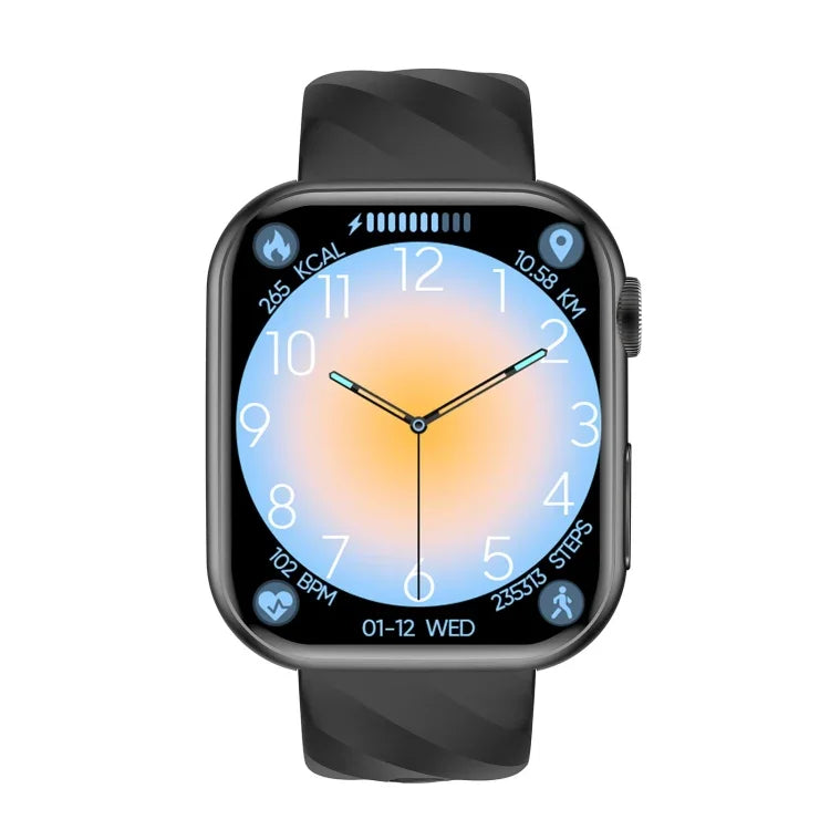 MT500 1,97 Zoll IP67 wasserdichte Smartwatch, unterstützt EKG-/Temperaturmessung