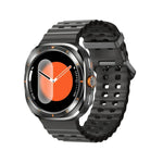 W7 1,43 Zoll IP68 wasserdichte Smartwatch mit Bewegungserinnerung und Schlafüberwachung