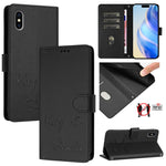 Smile Prägung RFID Leder-Handyhülle, Für iPhone 11 Pro Max, Für iPhone 11, Für iPhone 11 Pro, Für iPod Touch 7 / 6 / 5, Für iPhone X / XS, Für iPhone XR, Für iPhone XS Max, Für iPhone 8 Plus / 7 Plus
