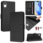 Smile Prägung RFID Leder-Handyhülle, Für iPhone 11 Pro Max, Für iPhone 11, Für iPhone 11 Pro, Für iPod Touch 7 / 6 / 5, Für iPhone X / XS, Für iPhone XR, Für iPhone XS Max, Für iPhone 8 Plus / 7 Plus
