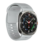 Wavy Texture Silicone Watch Band, For Samsung Galaxy Watch Ultra 47mm / Ultra 2025
