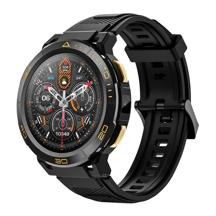 LEMFO Z1 Smartwatch mit 1,43 Zoll AMOLED-Display, 4G-Netzwerk, Android 8.1, 4 GB RAM + 64 GB internem Speicher, Eurasische Version