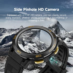 LEMFO Z1 Smartwatch mit 1,43 Zoll AMOLED-Display, 4G-Netzwerk, Android 8.1, 4 GB RAM + 64 GB internem Speicher, Eurasische Version