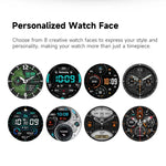 LEMFO Z1 Smartwatch mit 1,43 Zoll AMOLED-Display, 4G-Netzwerk, Android 8.1, 4 GB RAM + 64 GB internem Speicher, Eurasische Version