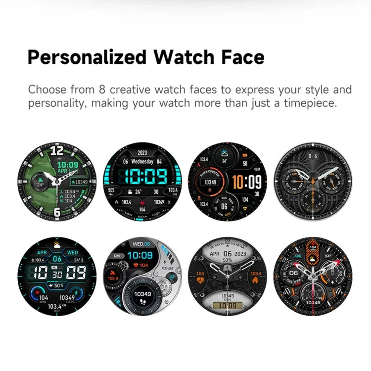 LEMFO Z1 Smartwatch mit 1,43 Zoll AMOLED-Display, 4G-Netzwerk, Android 8.1, 4 GB RAM + 64 GB internem Speicher, Eurasische Version