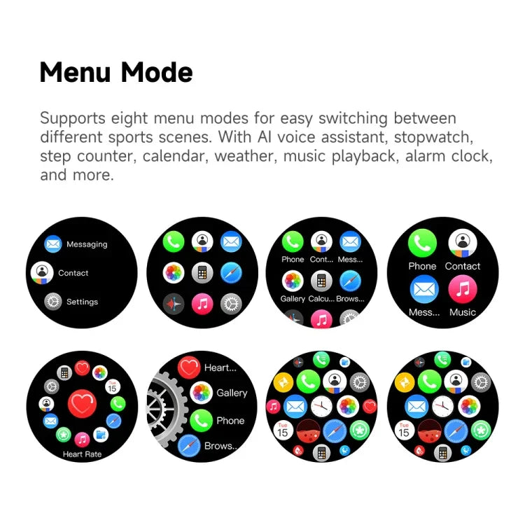 LEMFO Z1 Smartwatch mit 1,43 Zoll AMOLED-Display, 4G-Netzwerk, Android 8.1, 4 GB RAM + 64 GB internem Speicher, Eurasische Version