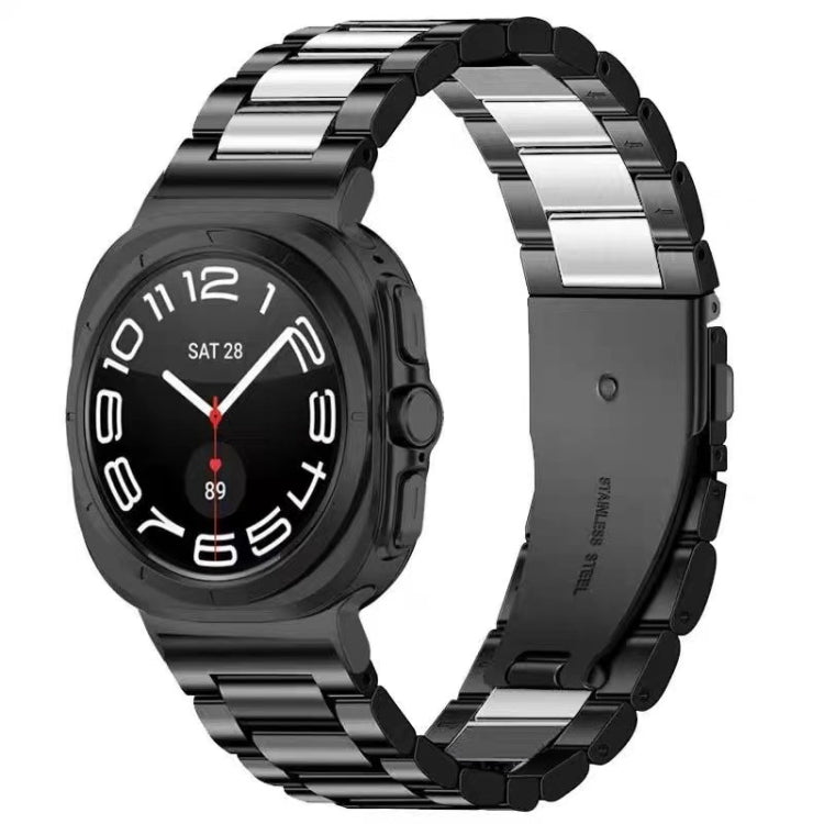 Three Beads Stainless Steel Watch Band, For Galaxy Watch Ultra2 2026 / 2025 / 1 2024