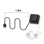 Drehbarer Schnellladegerät-Dock aus Metall für Smartwatches, passend für Google Pixel Watch 3 (41/45 mm)