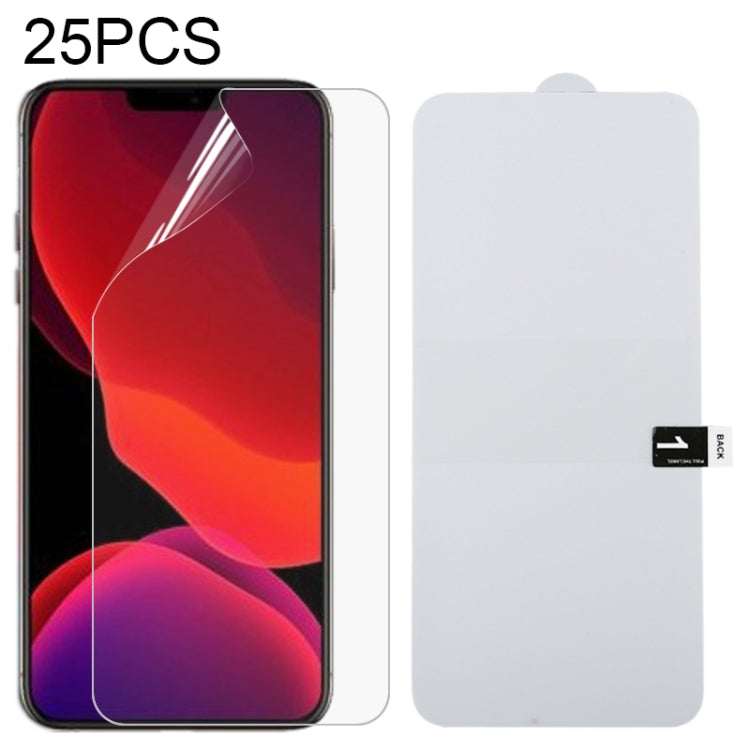 25 STÜCK Vollbildschutz Explosion-sicherer Hydrogel-Film, Für iPhone 12 mini, Für iPhone 12 / 12 Pro, Für iPhone 12 Pro Max, Für Samsung Galaxy A11, Für Samsung Galaxy M21, Für Samsung Galaxy M31, Für Samsung Galaxy A41, Für Samsung Galaxy Note20