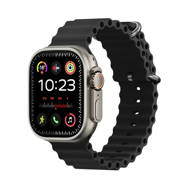 WK WH-02 Traveler 2,01 Zoll Smartwatch unterstützt Blutsauerstoffmessung
